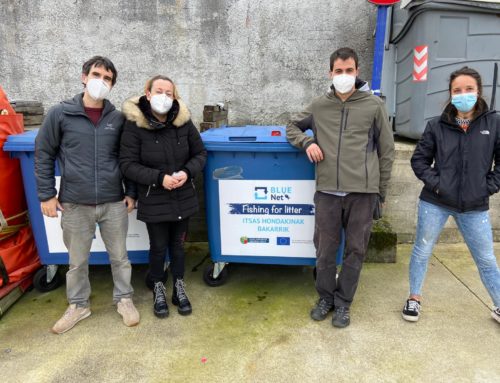 Visit to the Basque fishing ports involved in BLUENET